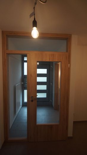 Eingang mit Windfang von Innen