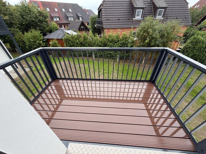 Exclusief 3-kamerappartement met tuin – ideaal voor thuiswerken en ontspanning – Balkon