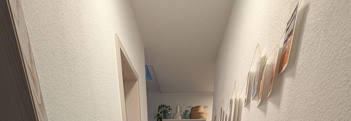 Flur (vom Eingang aus)