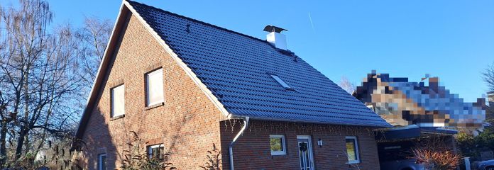 Hausansicht von der Straße