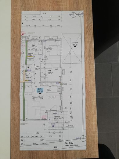 Grundriss mit Maße