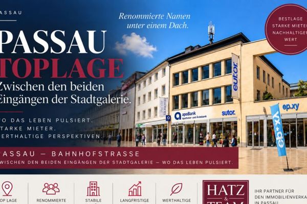 Posizione nel centro di Passau di rara reperibilità - un investimento con futuro