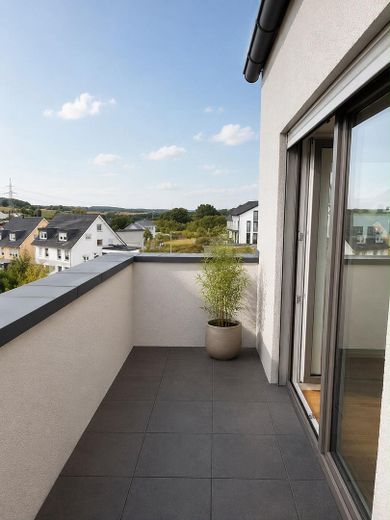 Moderna porzione di bifamiliare di alta qualità con giardino a Sinzig-Franken – Dachterrasse