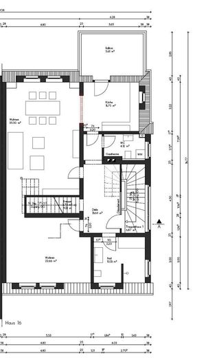 Exklusive und großzügige 5-Zimmer-Maisonettewohnung mit Balkon – 1. OG