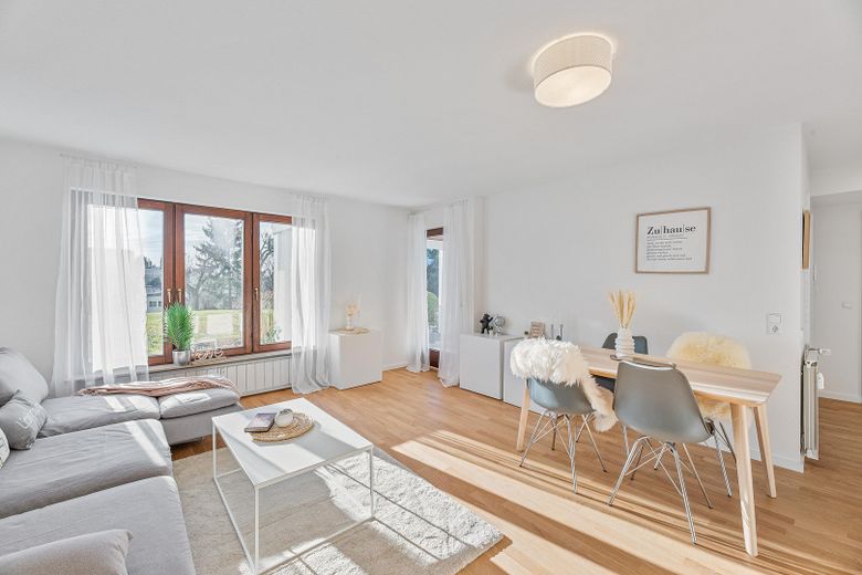 Richtung Terrassentür