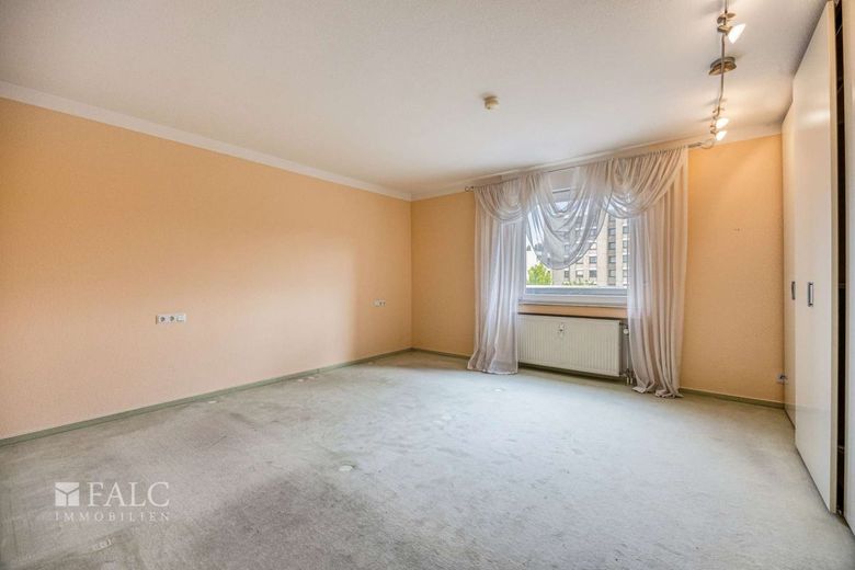 Penthouse a Köln-Weiden - ascensore, garage sotterraneo e fantastica terrazza sul tetto – Schlafzimmer