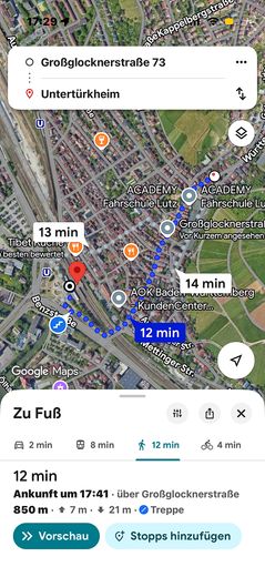 Wunderschöne, offene und modernisierte 2-Zimmer-Wohnung mit Balkon in Stuttgart-Untertürkheim – Weg zum Mercedes Benz Tor 2