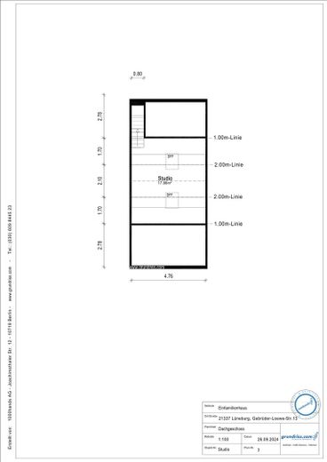 Grundriss Dachgeschoss