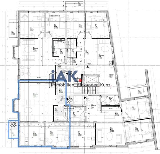 Großzügige 3-Zimmer-Premiumwohnung mit edlem Balkon-Wohnen auf hohem Niveau – Grundriss WE3