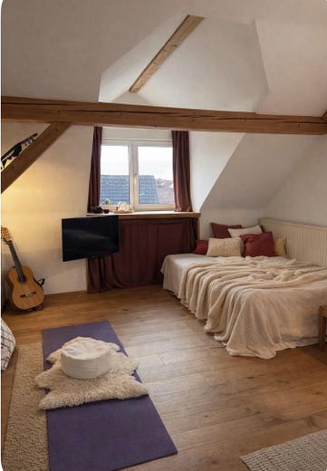 Ehemaliger Bauernhof mit Stadl, großem Grundstück und vielseitigen Nutzungsmöglichkeiten – Wohnzimmer DG