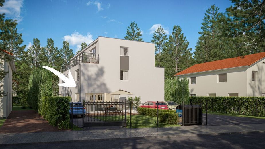Waldperlach - Ihr neues Zuhause am Waldheimplatz – Einfahrt in Ihr Reihenendhaus