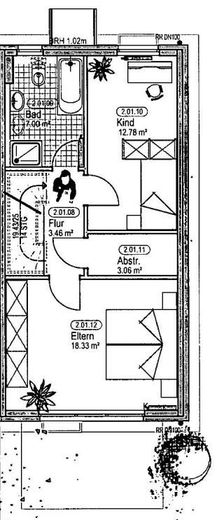 Grundriss Obergeschoss