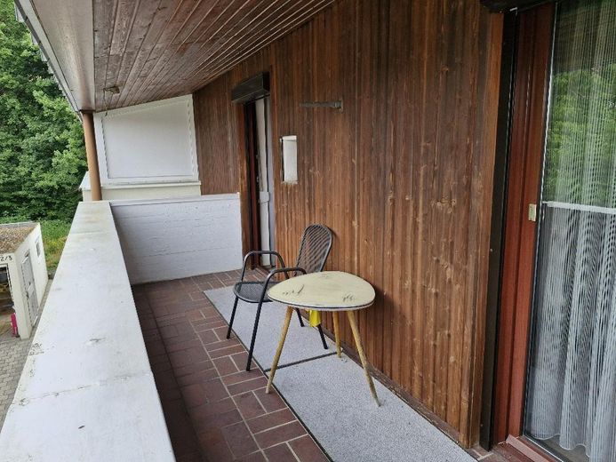 Balkon Schlafzimmer 1 + 3b