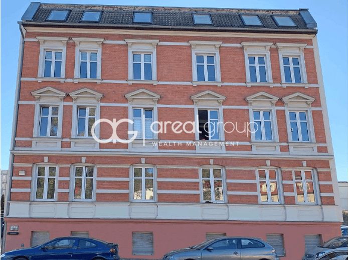 Gepflegtes Mehrfamilienhaus in ruhiger Lage in Halle - südliche Innenstadt – Ansicht Vorderhausfassade