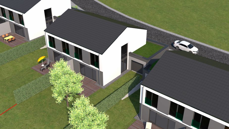 Einfamilienhaus - Erstbezug • provisionsfrei – Ansicht von oben