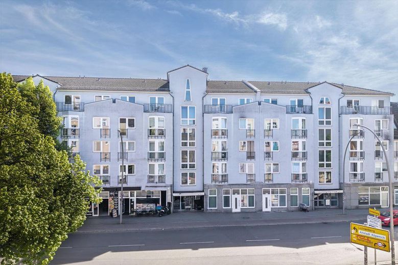 Front der Wohnanlage