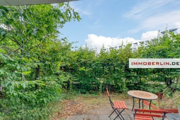 IMMOBERLIN.DE - Top-Citylage! Attraktive 2-Zimmer-Wohnung mit Sonnenterrasse nahe Hauptbahnhof