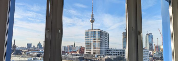 Blick aus Wohnung