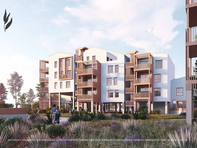 Nachhaltige Reihenhäuser mit 3 Schlafzimmern, 3 Bädern, Klimaanlage, Kfz-Stellplatz, Gemeinschaftspool und Beachclub nur 400 m vom Strand – Foto 1