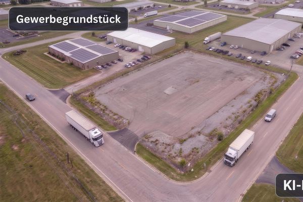 4.000 m² de terrain commercial à Leipzig | Divisible à partir d’env. 2.000 m² | disponible immédiatement