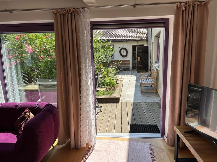 Blick in den Innenhof