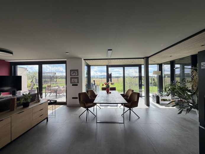 Mönchstockheim Architektenhaus - trifft auf grenzenlose Aussicht – EG