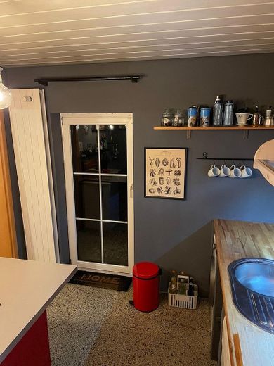 Küche/Ausgang Garten