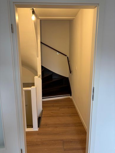 Treppe zum oberen Bereich