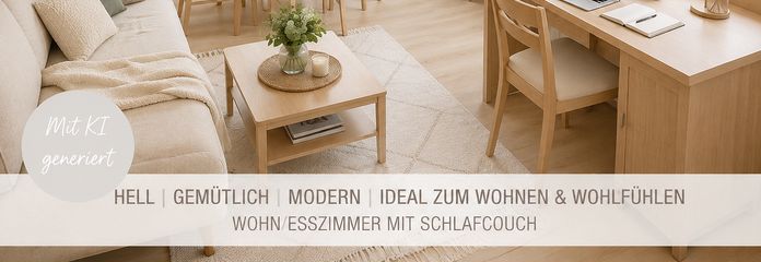 Wohnen und Essen mit KI gestal