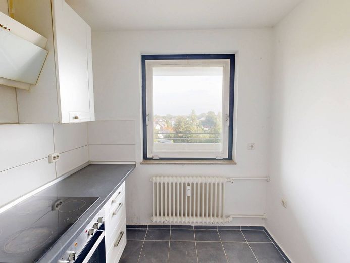 Helder&ruim: 3-kam.-app. met BALKON en inbouwkeuken – Ansicht I: Küche