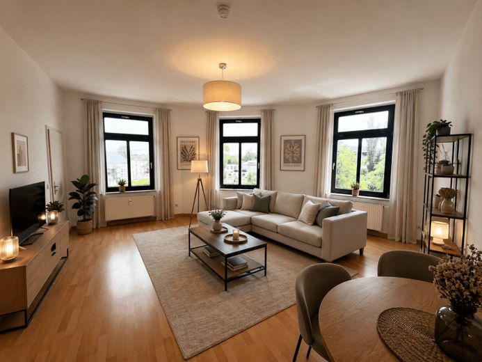 ***Modernes Wohnen im sanierten Altbau – zentral gelegen und sofort bezugsfrei*** – Foto 1