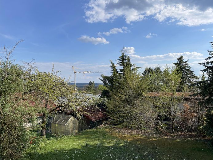 Blick vom Balkon