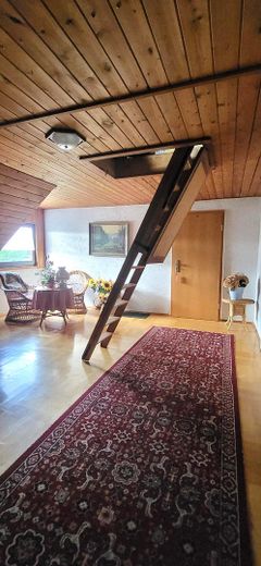 Treppe zum Dachstuhl