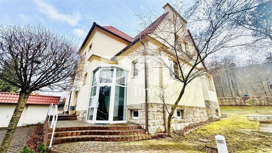 (R)eserviert!Modernisierte 1 bis 2 Familien Stadtvilla mit Maisonettewohnung in Traumlage – Frontansicht Haupteingang