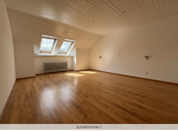 Appartamento all'ultimo piano luminoso con loggia e vista sul verde ad Aalen-Hofherrnweiler – Foto 3