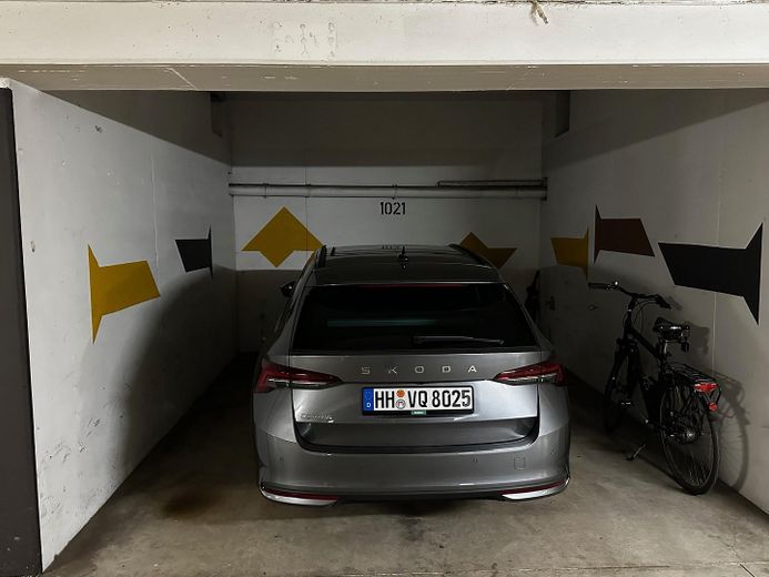 Stellplatz in der Tiefgarage