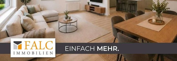 Moderner Wohn(t)raum auf einer Ebene. Greifen Sie zu! - FALC Immobilien