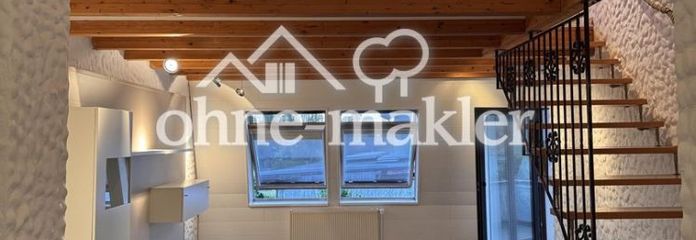 Nidderau-Heldenbergen'de Balkonlu ve araç park yeri bulunan şık dubleks daire