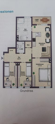 Gemütliche 3 Zimmerwohnung – Foto 9