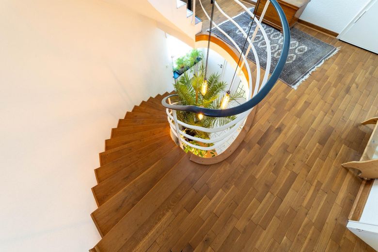 Flur OG mit Eichenparkett