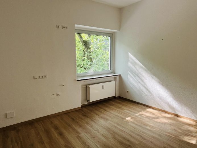 Große Küche mit Essecke