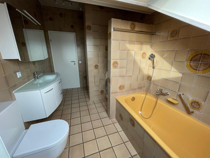 Rheinfelden- Nollingen Appartamento maisonette (incl. posto auto in autorimessa sotterranea e cucina arredata) – Badezimmer