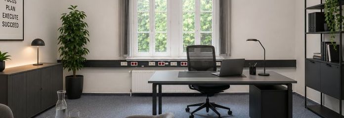 Arbeiten auf einer Ebene – 13 Büros, klare Strukturen, vielfältige Möglichkeiten