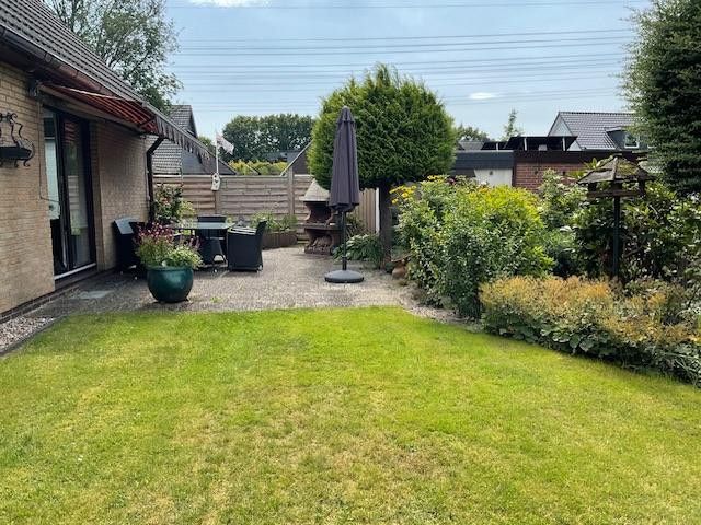 Gepflegtes Einfamilienhaus mit 2 Wohneinheiten in Hamburg-Bergedorf/Alt Nettelnburg – Garten / Terrasse