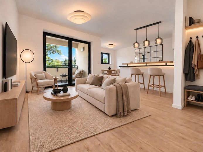 Осталось всего 3 из 9 квартир – Wohnzimmer Render