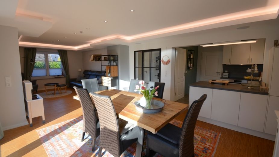 Esszimmer-Wohnzimmer