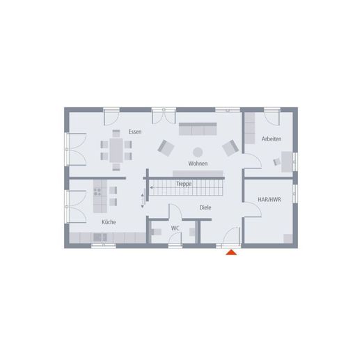 SO VIEL RAUM IN EINEM HAUS – Grundriss Erdgeschoss