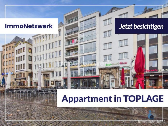 ***TOPLAGE schickes Appartment mit EBK direkt am Heumarkt***TOPLAGE – Front