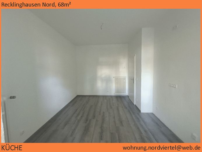Nordviertel, schöne 68m²-Wohnung im 1.OG, saniert – Küche