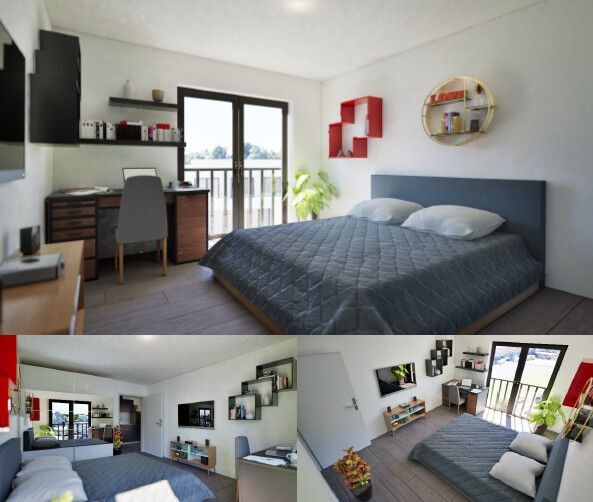 NEUBAU-STUDENTENAPPARTMENT ALS SOLIDE KAPITALANLAGE IN SAARBRÜCKEN – Zimmer 2